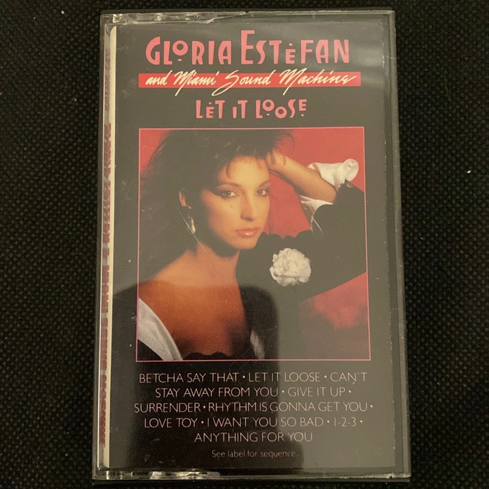 Vintage classic 87’s cassette tape-Gloria Estefan & Miami Sound Machine
